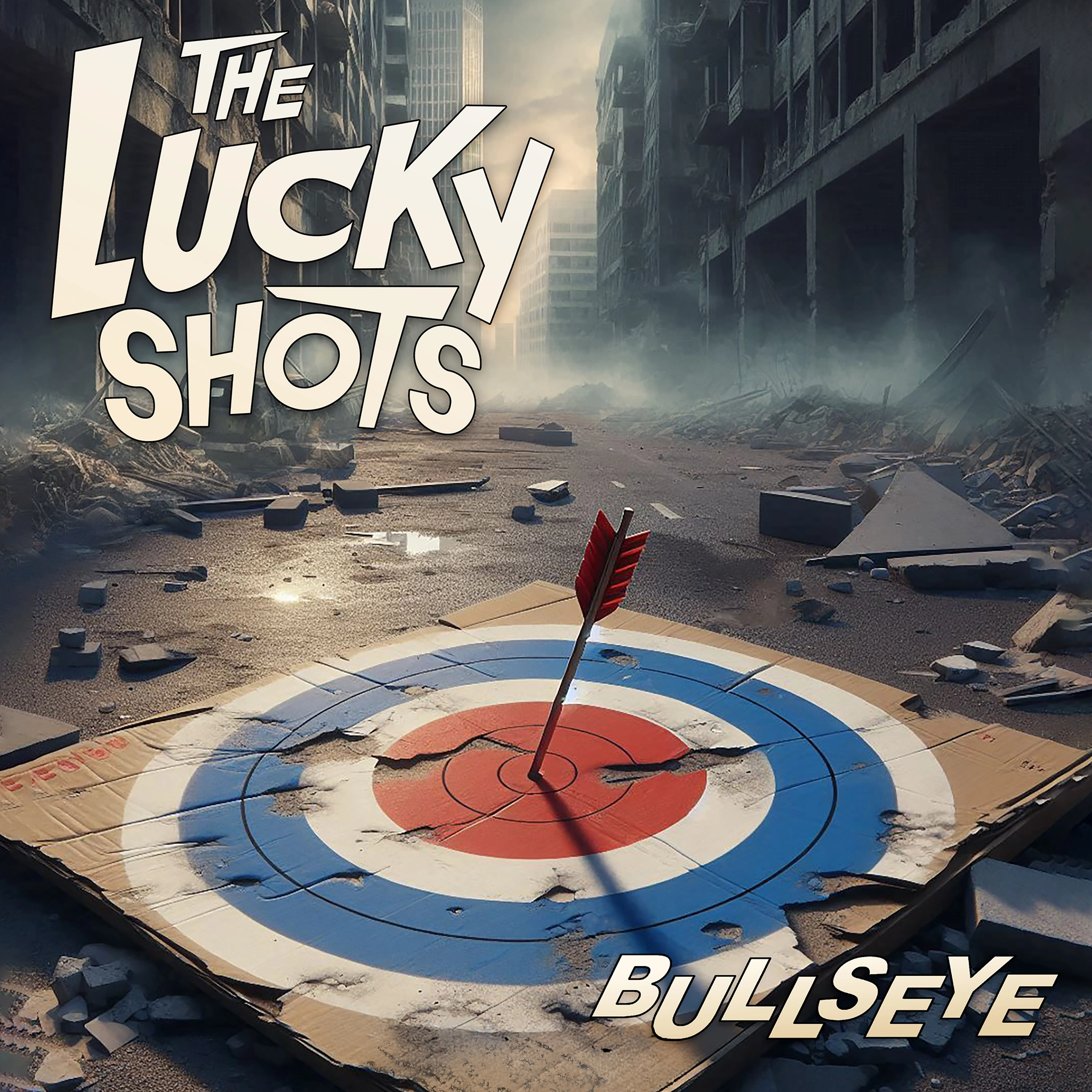 Bullseye album cover by The Lucky Shots (2002)