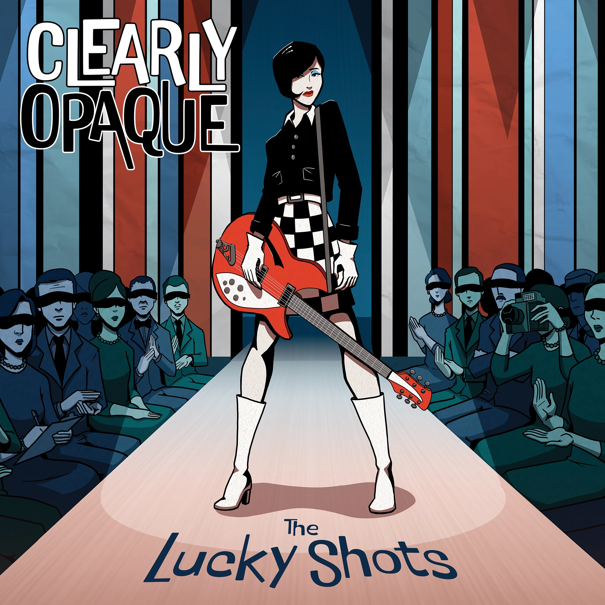 Clearly Opaque album cover by The Lucky Shots (2025)