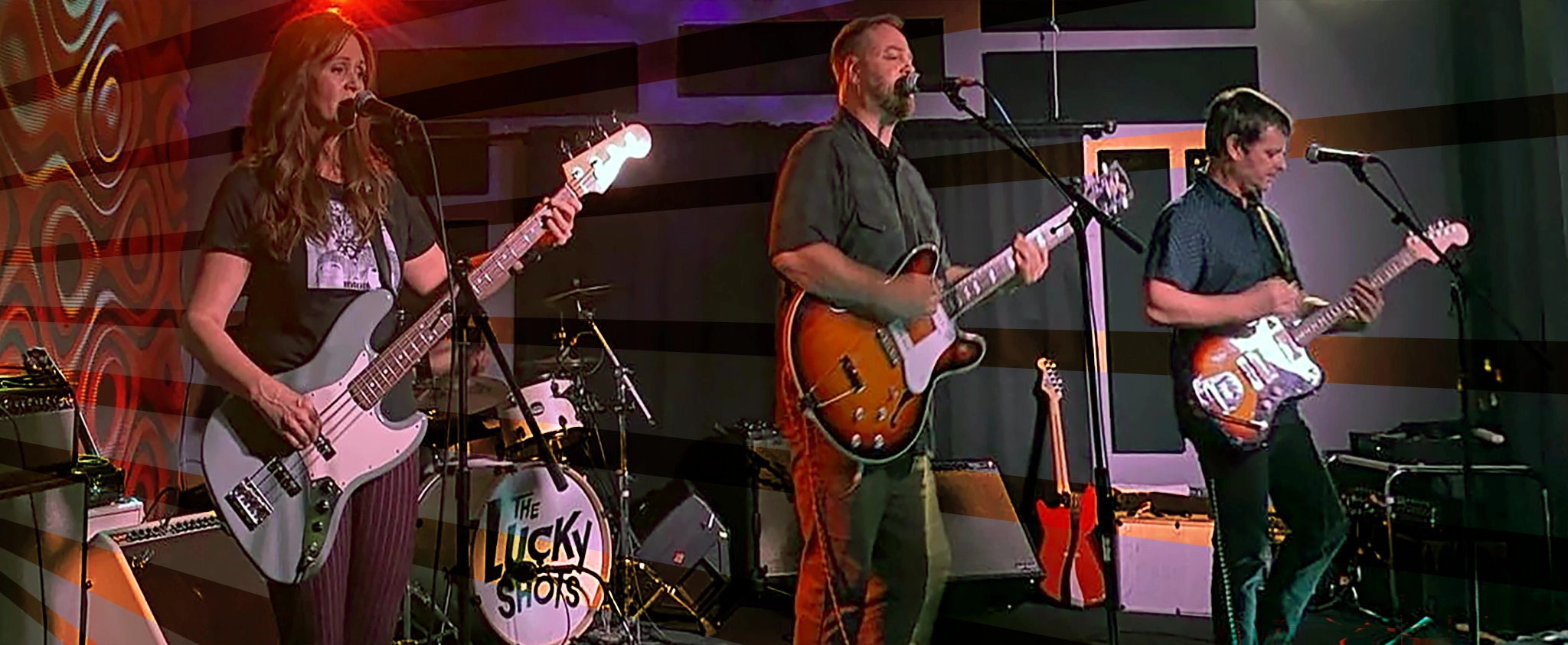 The Lucky Shots performing live at The Starlet Room in Sacramento