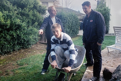 The Lucky Shots band photo in 2002