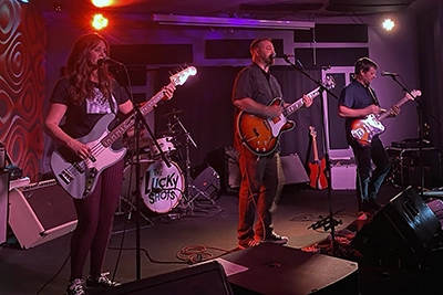 The Lucky Shots concert photo in Sacramento, CA 2024