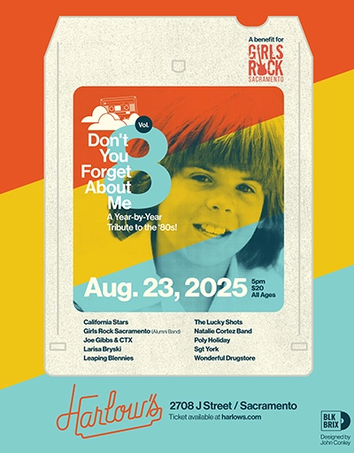 The Lucky Shots at Harlow’s, Sacramento – August 2025 poster